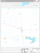 Phillips County, KS Digital Map Premium Style