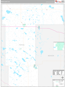 Pierce County, ND Digital Map Premium Style