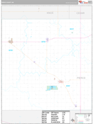 Pierce County, NE Digital Map Premium Style