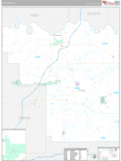 Pike County, IN Digital Map Premium Style