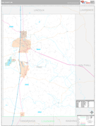 Pike County, MS Digital Map Premium Style