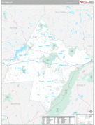 Pike County, PA Digital Map Premium Style