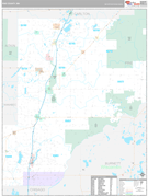 Pine County, MN Digital Map Premium Style