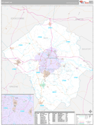 Pitt County, NC Digital Map Premium Style