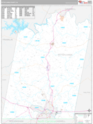 Pittsylvania County, VA Digital Map Premium Style