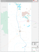Platte County, WY Digital Map Premium Style