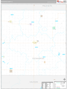 Pocahontas County, IA Digital Map Premium Style