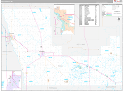 Polk County, MN Digital Map Premium Style