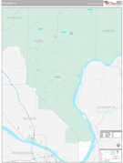 Pope County, IL Digital Map Premium Style