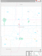 Poweshiek County, IA Digital Map Premium Style