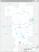 Prairie County, AR Digital Map Premium Style