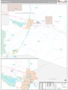 Pueblo County, CO Digital Map Premium Style