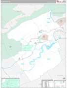 Pulaski County, VA Digital Map Premium Style