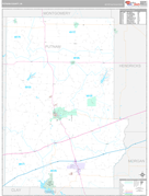Putnam County, IN Digital Map Premium Style