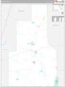 Quitman County, MS Digital Map Premium Style