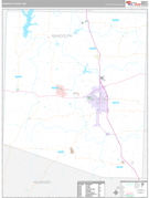 Randolph County, MO Digital Map Premium Style