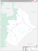 Rappahannock County, VA Digital Map Premium Style