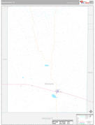 Reagan County, TX Digital Map Premium Style