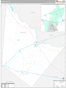 Reeves County, TX Digital Map Premium Style