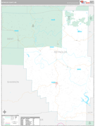 Reynolds County, MO Digital Map Premium Style