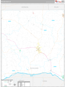 Richland County, WI Digital Map Premium Style