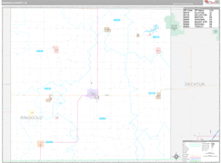 Ringgold County, IA Digital Map Premium Style