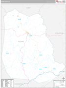 Roane County, WV Digital Map Premium Style
