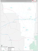 Rosebud County, MT Digital Map Premium Style