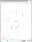 Runnels County, TX Digital Map Premium Style