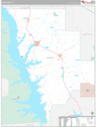 Sabine Parish (County), LA Digital Map Premium Style