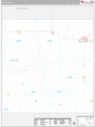 Saline County, NE Digital Map Premium Style
