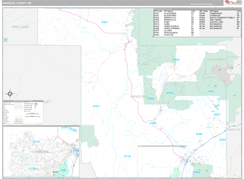 Sandoval County, NM Digital Map Premium Style