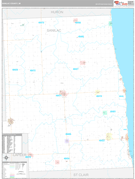 Sanilac County, MI Digital Map Premium Style