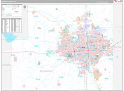 Sedgwick County, KS Digital Map Premium Style