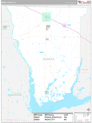 Seminole County, GA Digital Map Premium Style