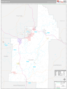 Sharp County, AR Digital Map Premium Style