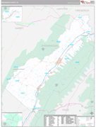 Shenandoah County, VA Digital Map Premium Style