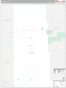 Sioux County, NE Digital Map Premium Style