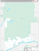 Skamania County, WA Digital Map Premium Style