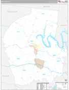 Smith County, TN Digital Map Premium Style
