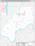 Spencer County, IN Digital Map Premium Style