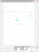 Stanton County, NE Digital Map Premium Style