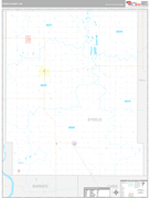 Steele County, ND Digital Map Premium Style