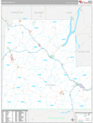 Steuben County, NY Digital Map Premium Style