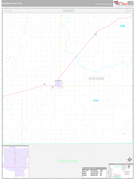 Stevens County, KS Digital Map Premium Style
