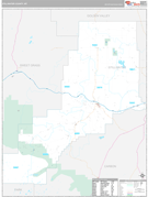 Stillwater County, MT Digital Map Premium Style