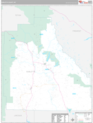 Sublette County, WY Digital Map Premium Style