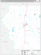 Sullivan County, IN Digital Map Premium Style