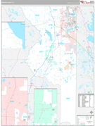 Sumter County, FL Digital Map Premium Style