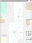 Sunflower County, MS Digital Map Premium Style